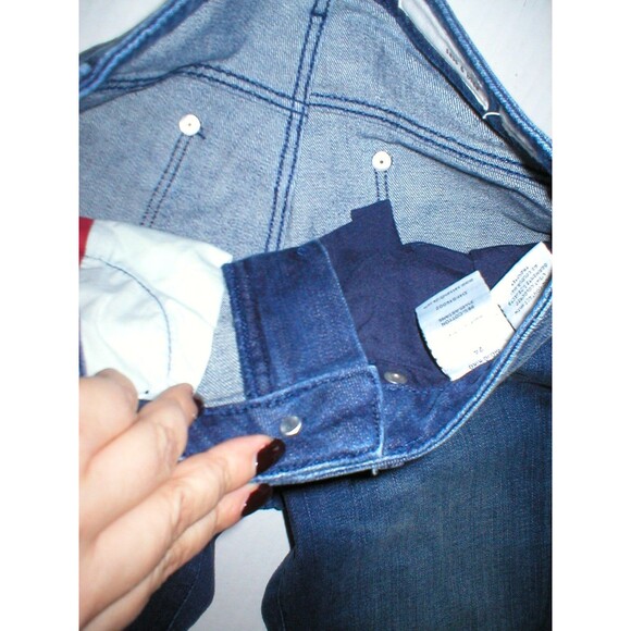 New Womens Designer Sass & Bide Jeans NWT High Rise Flare 24 Distressed Tall - Picture 5 of 8